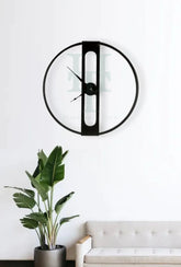 Modern Black Wall Clock